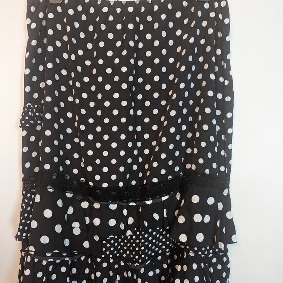 Marc Jacobs Black and White Polka Dot Skirt - Picture 2 of 4